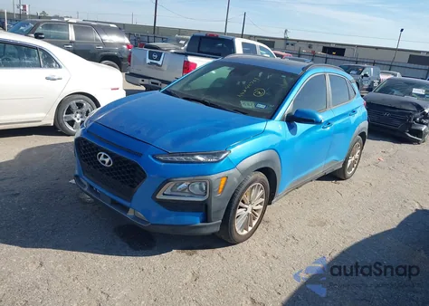 2018 Hyundai Kona Sel z USA, uszkodzony, nr VIN KM8K62AA2JU084130